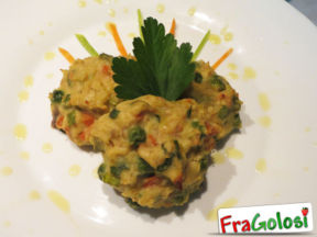 POLPETTE DI VERDURE AL FORNO