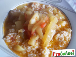 RISO CON ZUCCHINA LUNGA