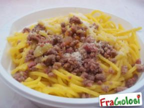 PASTA CON RAGÙ BIANCO