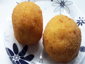 ARANCINI CON RISO AVANZATO