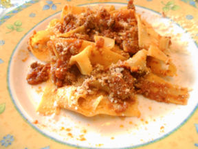 PASTA CON RAGÙ DI ANATRA