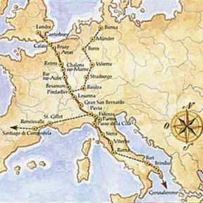 La via Francigena in Piemonte: itinerari di storia e di gusto