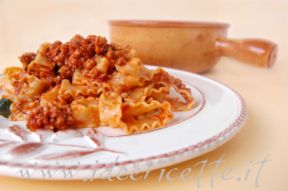 Ricetta Mafaldine al ragù di coniglio