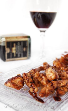 Ricetta Straccetti di pollo all’aceto balsamico