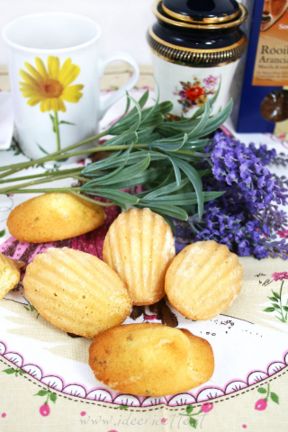 Ricetta Madeleines alla lavanda