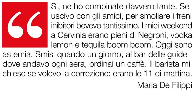 Maria De Filippi | Storia di una figlia ingrata: dal vigneto di papà alla tequila boom boom
