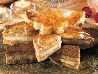 Stella di Natale alle noci.