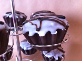 Cupcake Glassato al Pan Di Zenzero