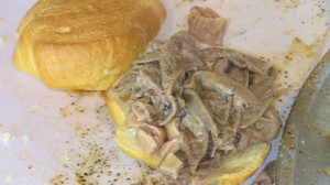 Il panino al lampredotto