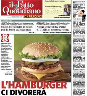 L’hamburger ci divorerà. Ovvero, la certificazione che blog e giornalismo enogastronomico contano zero