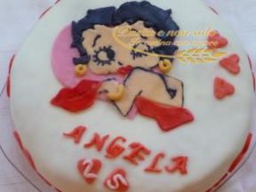 Torta Betty Boop in 2 D