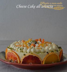 Cheese cake all’arancia
