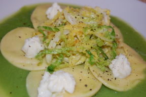 Tortelli di Baccalà e Verza