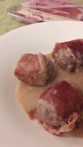 Polpette al vino con San Daniele