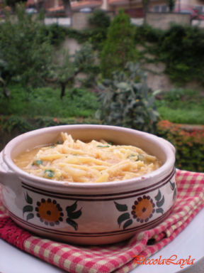 Zuppa di Spaghetti rotti e Cavolfiore