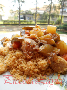 Cous cous di Pollo e Verdure alla Marocchina