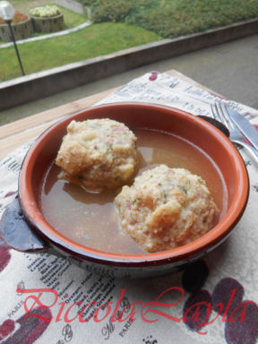 Knödel o Canederli con lo Speck