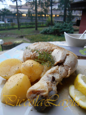 Pollo alla Marocchina con Limone e Cumino