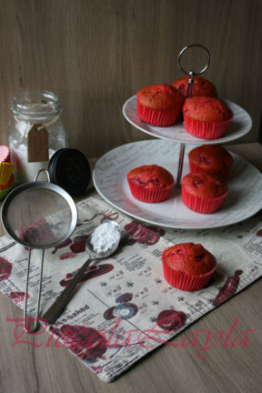 Pink muffin alle Fragole