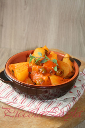 Patate alle Olive e Maggiorana