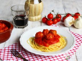 Meatballs Spaghetti