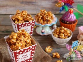 Pop corn caramellati