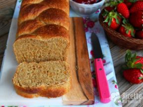 Pan brioche integrale vegano