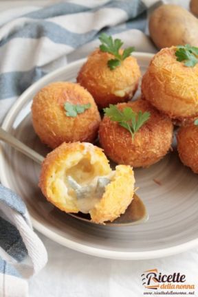 Ricci di patate al gorgonzola