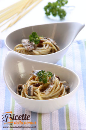 Spaghetti con le alici