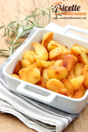 Patate al forno croccanti