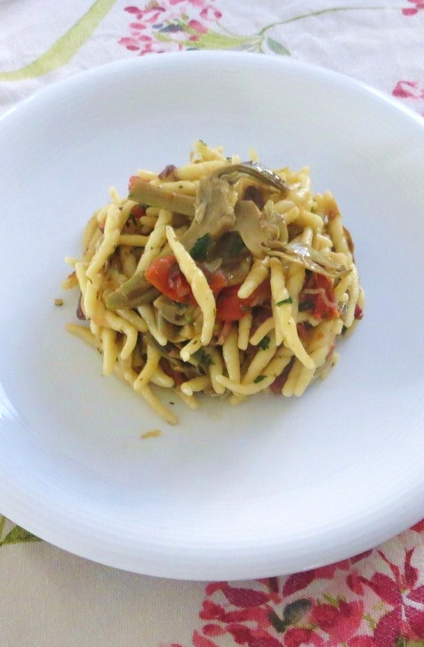 Trofie ai carciofi
