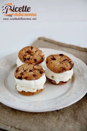Cookie biscotto gelato senza gelatiera