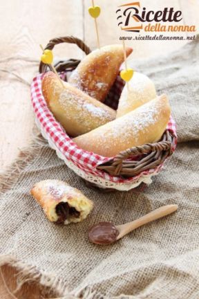 Panzerotti alla Nutella