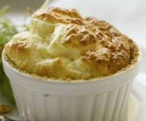Soufflé di salmone