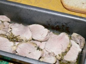 Filetto di maiale in salsa