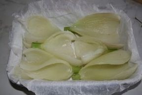 Finocchi con crema di ceci