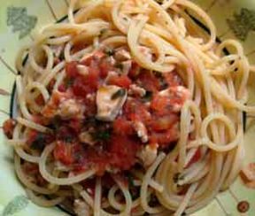 Spaghetti allo scorfano