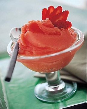 Sorbetto di fragole
