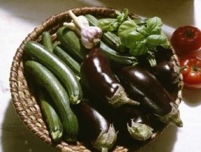 Zucchine e melanzane gratinate al forno