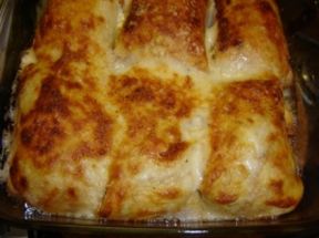 Crespelle con ricotta e prosciutto