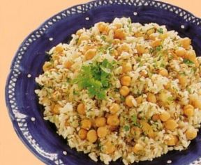Risotto con i ceci al rosmarino