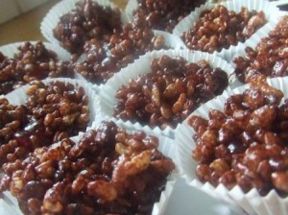 Bocconcini di riso soffiato