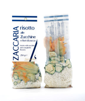 Risotto con Zucchine e Fiori di Zucca