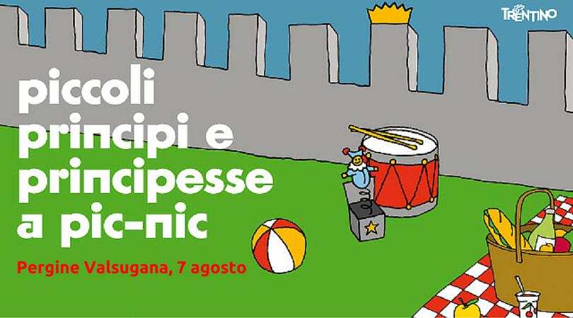 Il Castello di Pergine apre le porte per piccoli Principi e Principesse a Pic-nic