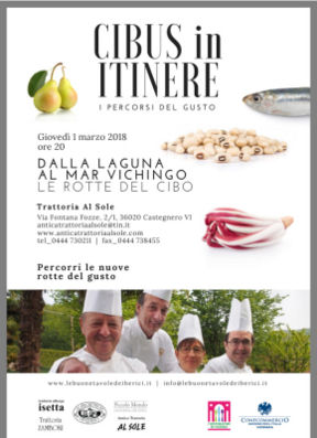 Dalla laguna al mar vichingo, appuntamento con le Buone Tavole dei Berici