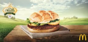 La pubblicità del panino Gran Chianina McDonald’s non piace nemmeno al vino Orcia
