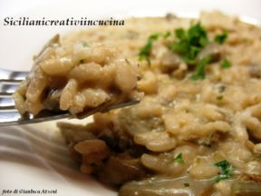 Risotto con carciofi e mascarpone