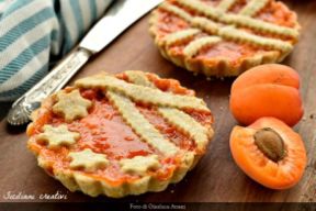 Crostatine di albicocche fresche (apricot pie)