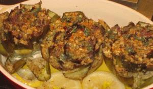 Ricetta: Carciofi farciti al parmigiano