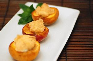 Ricetta: Pesche al forno farcite alla ricotta